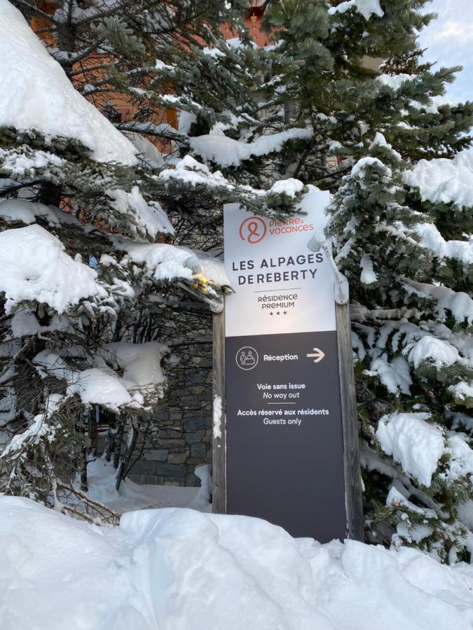 Appartement Ski Aux Pieds Dans Residence Premium Piscine, Sauna Hamam Saint-Martin-de-Belleville Exteriör bild