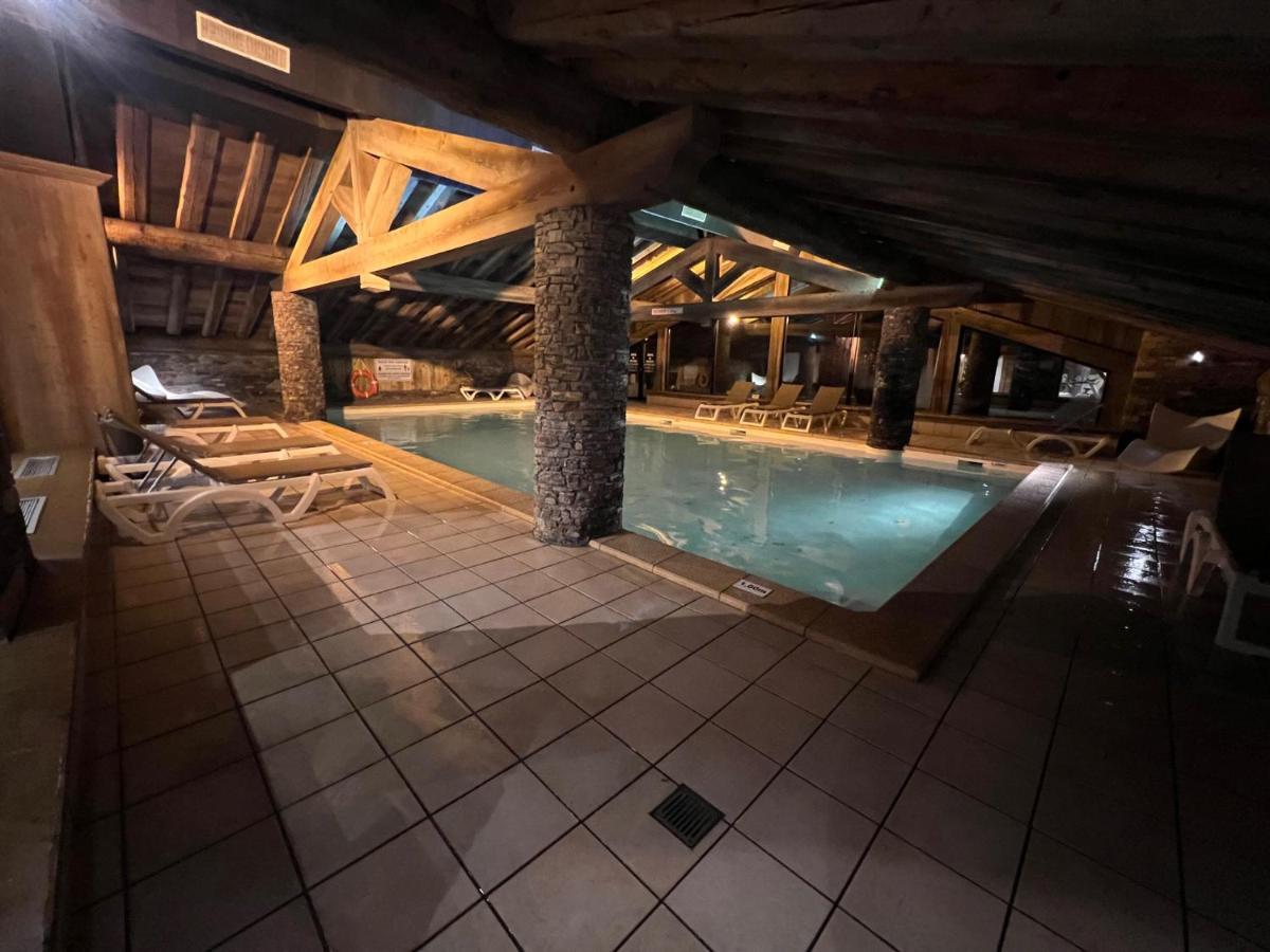 Appartement Ski Aux Pieds Dans Residence Premium Piscine, Sauna Hamam Saint-Martin-de-Belleville Exteriör bild